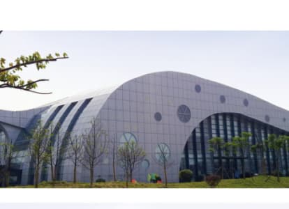 山南会议中心外景网架工程